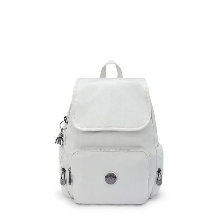 Mochila Kipling City Zip S Silver Night