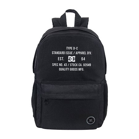 Mochila Esportiva DC Shoes Standard Issue P03 2 Cinza