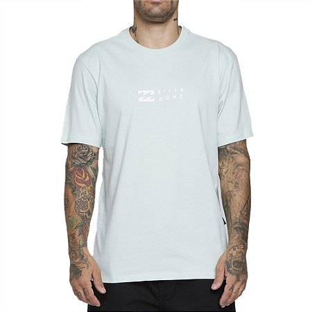 Camiseta Billabong United Color SM25 Masculina Verde Claro