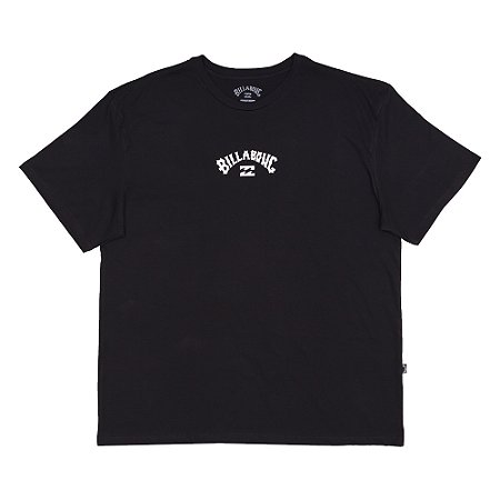 Camiseta Billabong Mid Arch Plus Size SM25 Masculina Preto