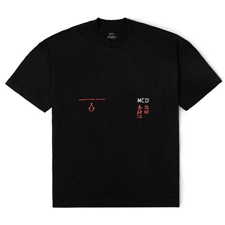 Camiseta MCD Box Fit The Temple SM25 Masculina Preto