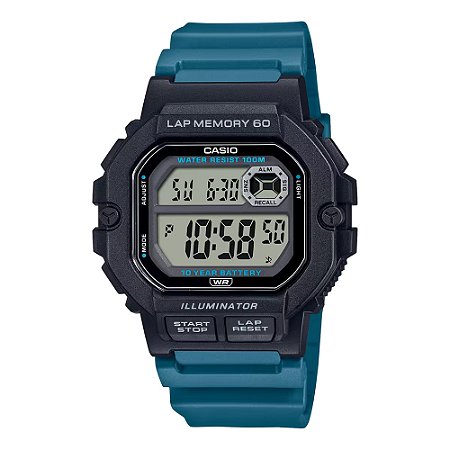Relógio Casio Standard WS-1400H-3AVDF-SC Azul