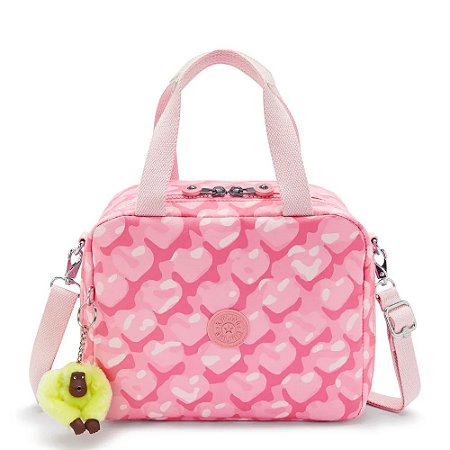 Lancheira Kipling Miyo Adorable Hearts