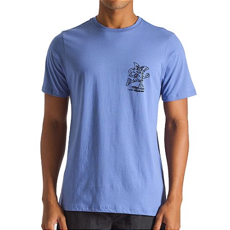 Camiseta Hurley Make SM25 Masculina Roxo