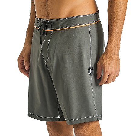 Bermuda Hurley Led 18" SM25 Masculina Chumbo