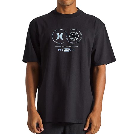 Camiseta Hurley Esp Infinity SM25 Masculina Preto