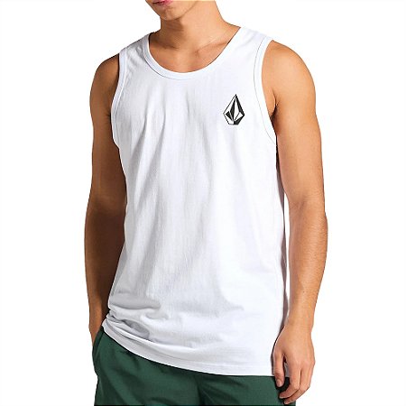Regata Volcom Iconic SM25 Masculina Branco