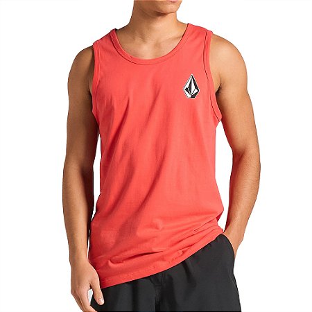 Regata Volcom Iconic SM25 Masculina Vermelho
