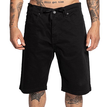 Bermuda DC Shoes Worker Skate Straight SM25 Masculina Preto