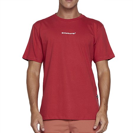 Camiseta Billabong Smitty SM25 Masculina Vermelho