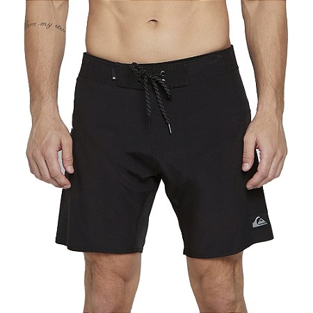 Bermuda Quiksilver Everyday Solid Fusion 18" SM25 Preto