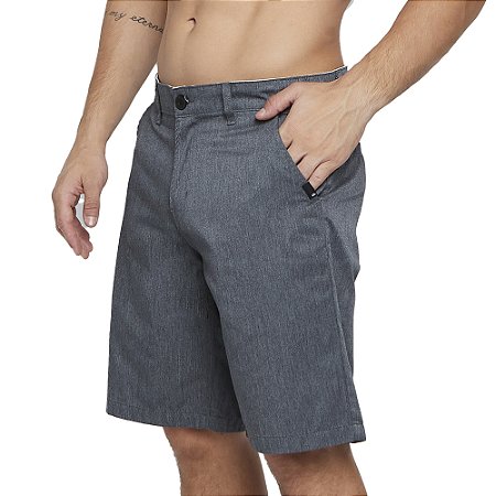 Bermuda Quiksilver Chino After Surf SM25 Masculina Preto