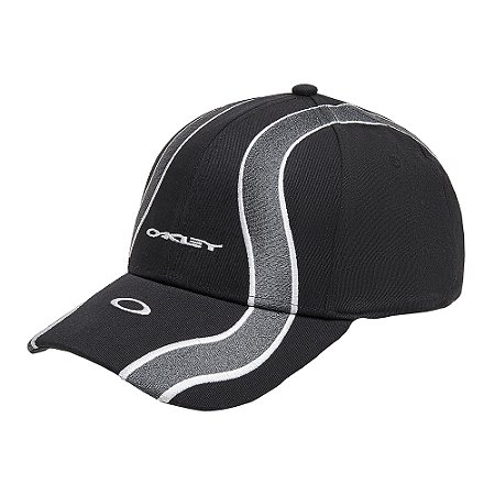 Boné Oakley Aba Curva Wave Cap WT25 Blackout