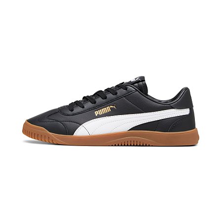 Tênis Puma Club 5V5 Black/White/Gold