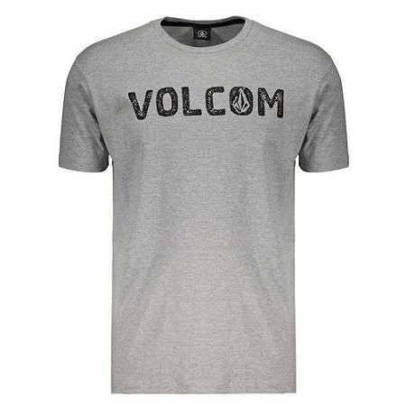 Camiseta Volcom Silk Bold Cinza