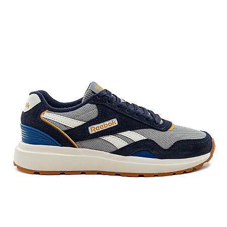Tênis Reebok GL1100 Masculino Cinza/Marinho