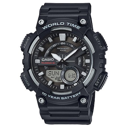 Relógio Casio Standard AEQ-110W-1AVDF Preto