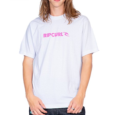 Camiseta Rip Curl New Icon WT25 Masculina White