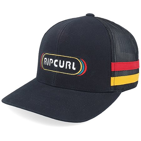 Boné Rip Curl Aba Curva Surf Revival Trucker WT25 Black