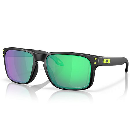 Óculos de Sol Oakley Holbrook Matte Black Prizm Road Jade