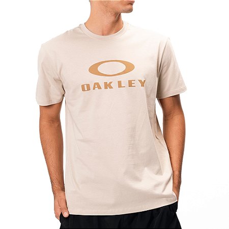 Camiseta Oakley O-Bark SS WT25 Masculina Humus