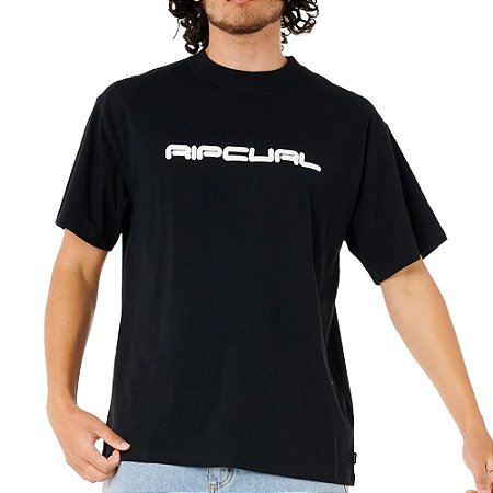 Camiseta Rip Curl Dosed Up WT25 Masculina Black