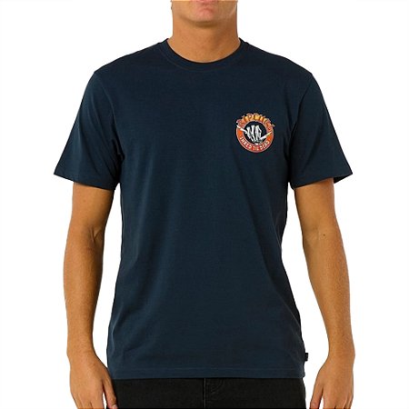 Camiseta Rip Curl Shred Till WT25 Masculina Washed Black