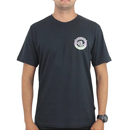 Camiseta Rip Curl Shred Till WT25 Masculina Washed Black