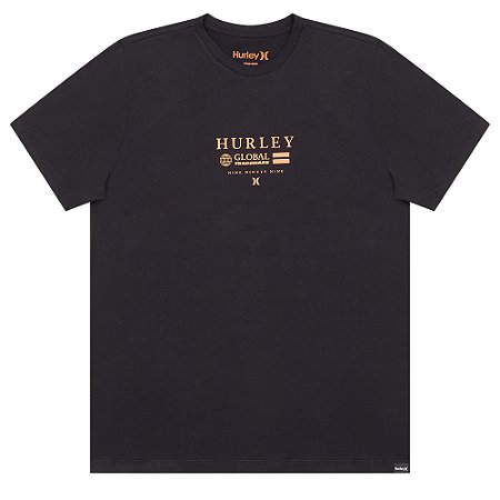 Camiseta Hurley Globo WT25 Masculina Preto