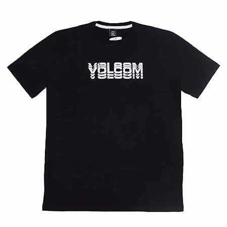 Camiseta Volcom Cement WT25 Masculina Preto