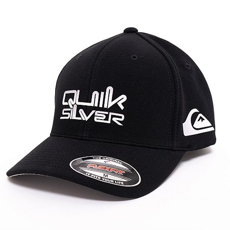 Boné Quiksilver Aba Curva Gradient Broken Type WT25 Black