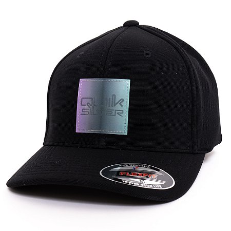 Boné Quiksilver Aba Curva Hologram Omni Logo WT25 Black