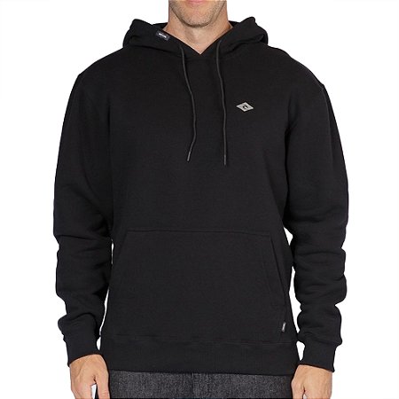 Moletom Rip Curl Canguru Brand Icon WT25 Masculino Black