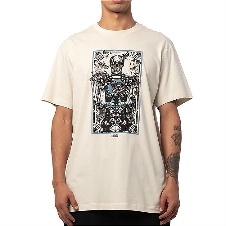 Camiseta MCD Cavaleiro Peste Arco WT25 Creme Arcanjo