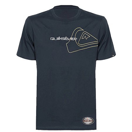 Camiseta Quiksilver Emb Side Omni WT25 Masculina Marinho