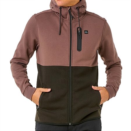 Moletom Rip Curl Anti Series Departed WT25 Mushroom Rock