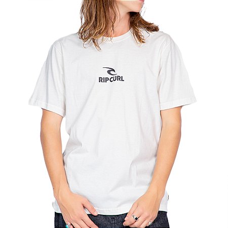 Camiseta Rip Curl Icon WT25 Masculina Bone