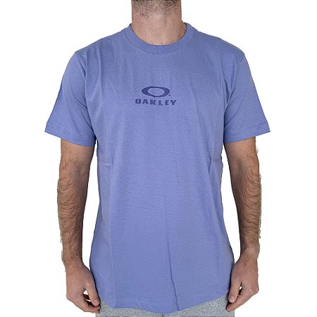 Camiseta Oakley Bark New WT25 Masculina New Lilac