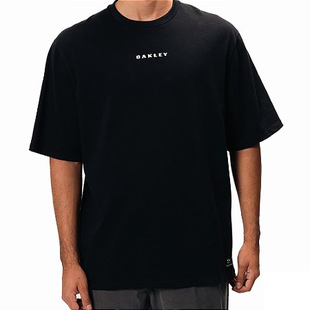 Camiseta Oakley Big Skull WT25 Masculina Blackout