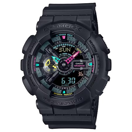 Relógio G-Shock GA-110MF-1ADR Preto