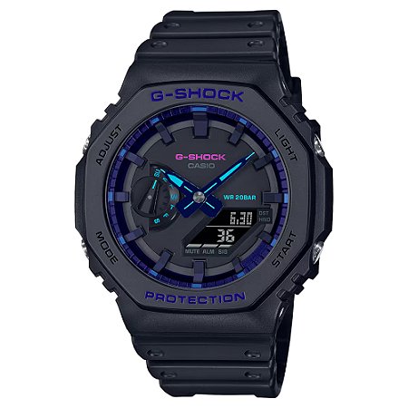 Relógio G-Shock GA-2100VB-1ADR Preto