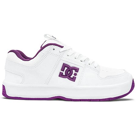 Tênis DC Shoes Lynx Zero Masculino WT25 White/Purple/White