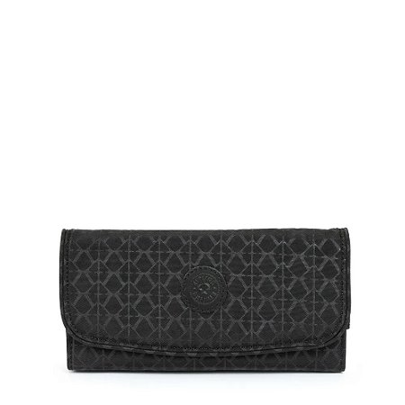 Carteira Kipling Money Land Signature Emb