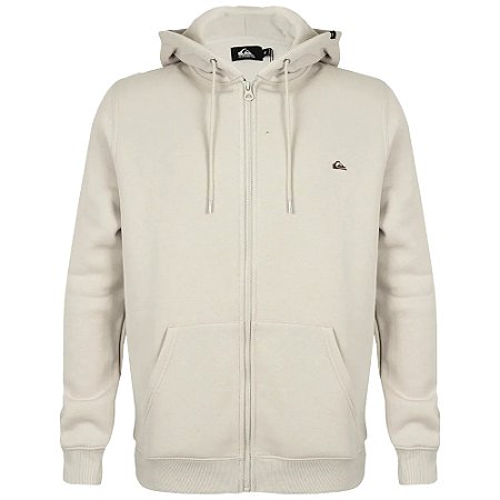 Moletom Quiksilver Aberto Embroidery WT25 Masculino Areia