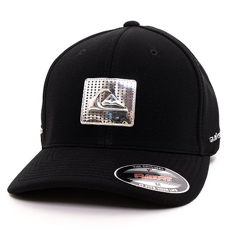 Boné Quiksilver Aba Curva Dot Dot Logo WT25 Black