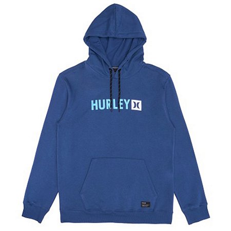 Moletom Hurley Canguru Square 2 Over WT25 Masculino Marinho