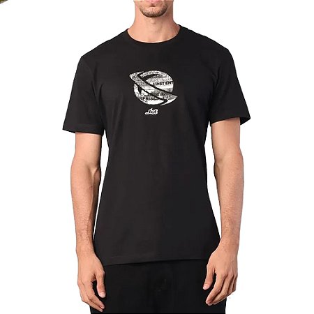 Camiseta Lost Sketch Saturn WT25 Masculina Preto