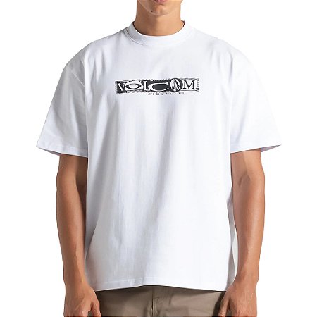 Camiseta Volcom Comfort Critter WT25 Masculina Branco