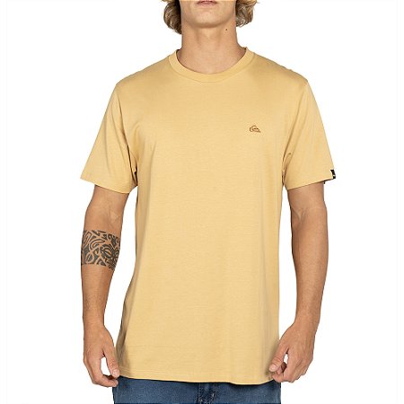 Camiseta Quiksilver Embroidery WT25 Masculina Caqui