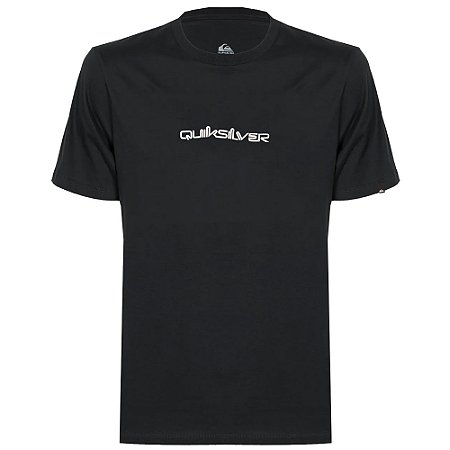 Camiseta Quiksilver Omni Font WT25 Masculina Preto